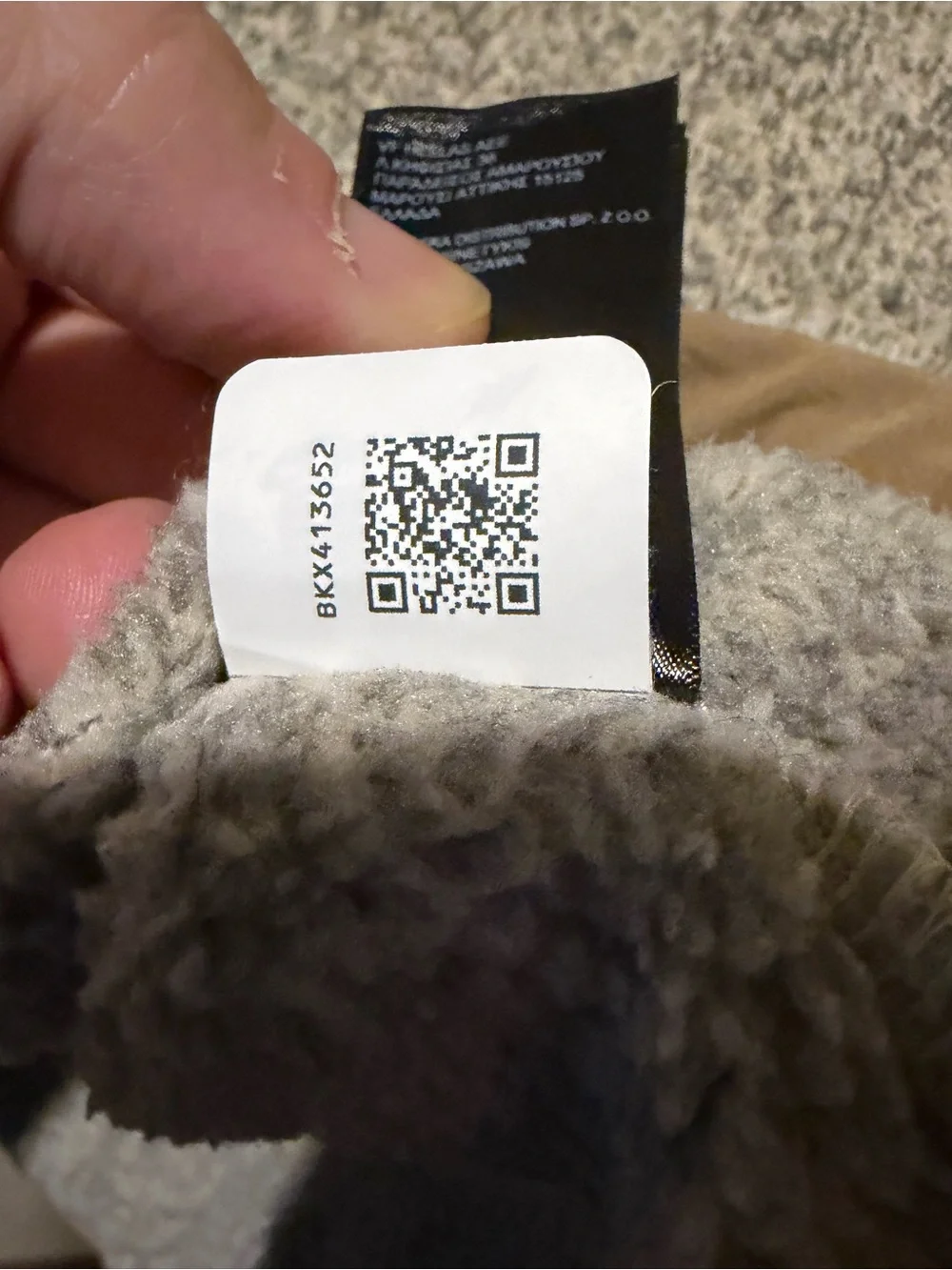 The North Face questions leave